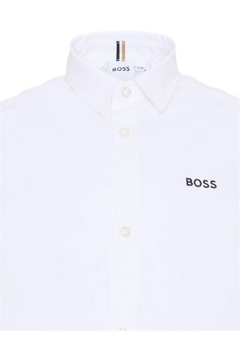 Camicia con logo HUGO BOSS KIDS | J53160N50